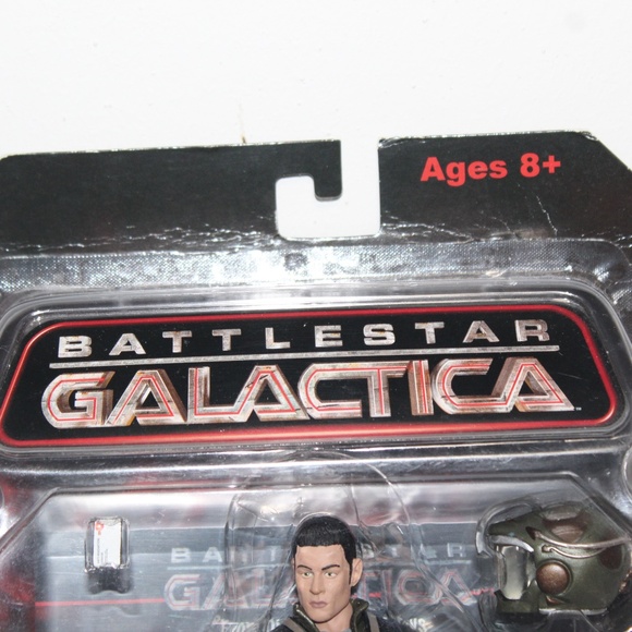 Battlestar Galactica.  Kurl Agathon.  "Helo" Raptor Gear. Action Figure. - Picture 2 of 6